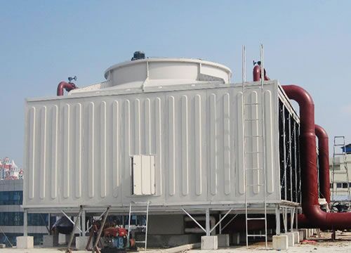 閉式冷卻塔現場